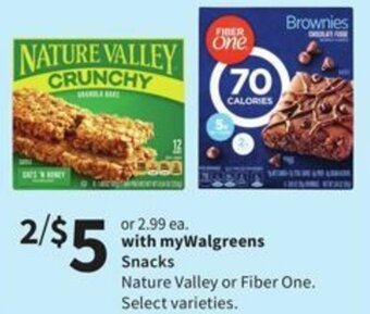 Walgreens Snacks offer