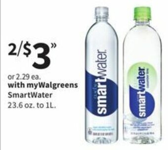 Walgreens SmartWater offer