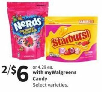 Walgreens Candy offer