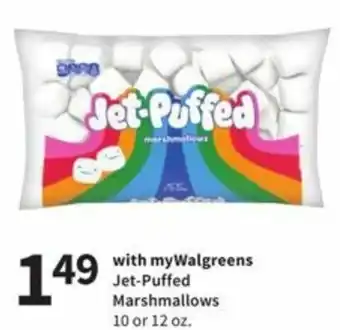 Walgreens Jet-Puffed Marshmallows 10 or 12 oz offer