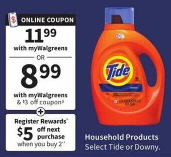 Walgreens Household Products offer