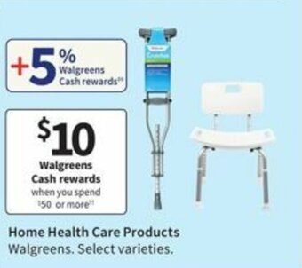 Walgreens Home Health Care Products offer
