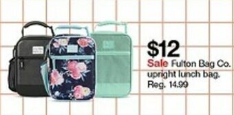 Target Fulton Bag Co. Upright Lunch Bag offer