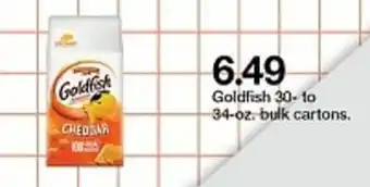 Target Goldfish 30-34 oz offer