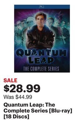 Best Buy Quantum leap: the complete series [blu-ray] [18 discs] offer