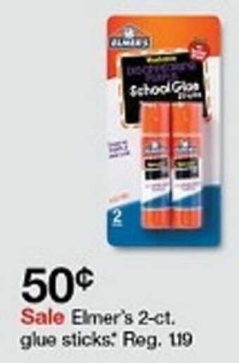 Target Elmer's Glue Sticks offer