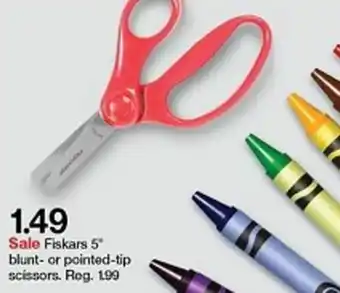 Target Fiskars Blunt-Or Pointed-Tip Scissors offer