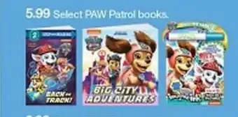 Target Paw Patrol Books offer