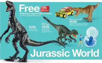 Target Jurassic World Indoraptor Figure offer
