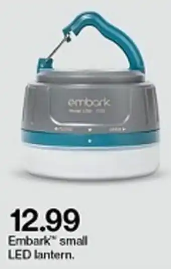 Target Embark Small LED Lantern offer