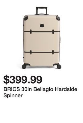 Marshalls Brics 30in bellagio hardside spinner offer