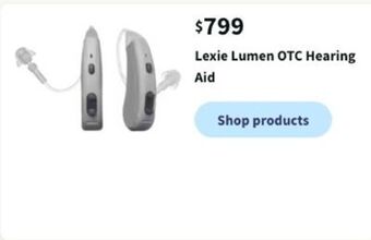 Walgreens Lexie lumen otc hearing aid offer