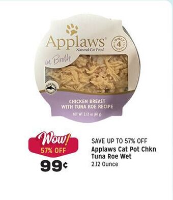 Grocery Outlet Cat pot chkn tuna roe wet offer