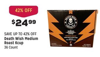 Grocery Outlet Medium roast kcup offer