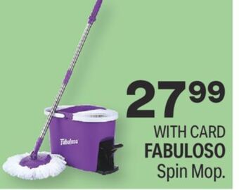 CVS Fabuloso spin mop offer