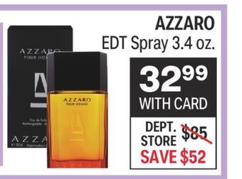 CVS Azzaro edt spray 3.4 oz. offer