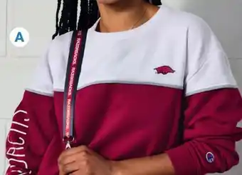 Sam's Club Ncaa licensed ladies' pullover offer