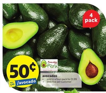 Lidl Avocados offer