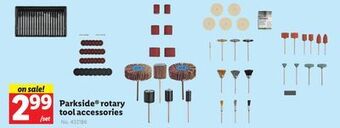 Lidl Parkside® rotary tool accessories offer
