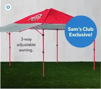 Sam's Club Ncaa licensed canopy offer