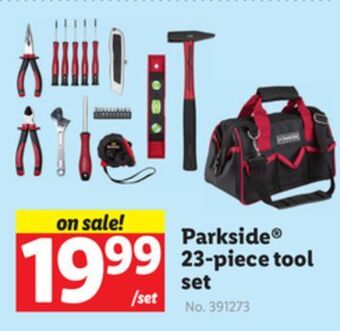 Lidl Parkside® 23-piece tool set offer