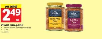 Lidl Vitasia miso paste offer