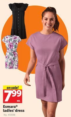 Lidl Esmara® ladies' dress offer