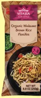 Lidl Vitasia organic wakame brown rice noodles offer