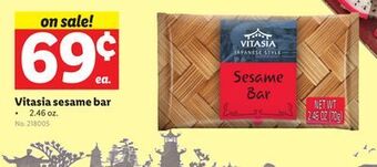 Lidl Vitasia sesame bar offer