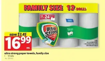 Lidl Ultra strong paper towels, family size offer