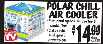 Ollie's Polar chill air cooler offer
