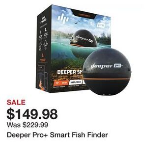 Dick's Sporting Goods Deeper pro+ smart fish finder offer