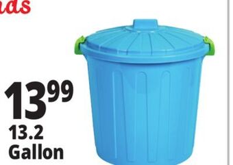 Ocean State Job Lot Hemicasa large oscar bin with lid and handles, 50 l offer