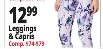 Ocean State Job Lot Leggings & capris offer