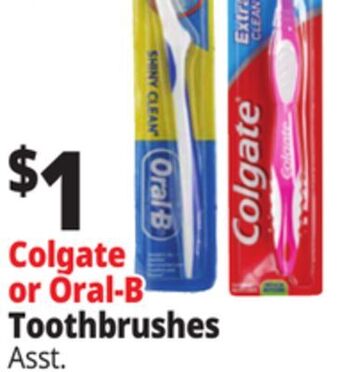 Ocean State Job Lot Colgate extra clean medium toothbrush offer