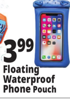 Ocean State Job Lot Techbunch universal waterproof phone pouch offer