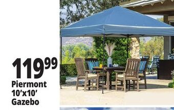 Ocean State Job Lot Piermont 10'x10' one touch instant gazebo offer