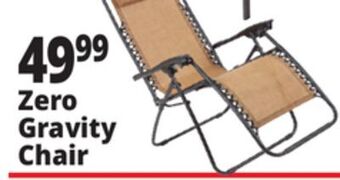 Ocean State Job Lot Reclining zero gravity chair offer