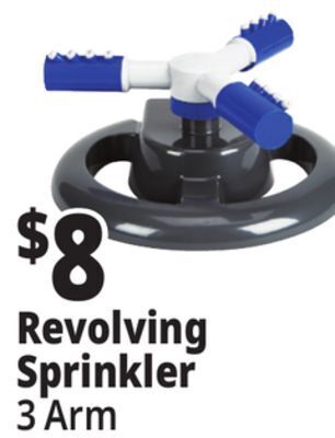 Ocean State Job Lot Revolving sprinkler offer