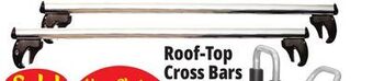 Ocean State Job Lot Cargoloc rooftop cross bars, 2 piece offer