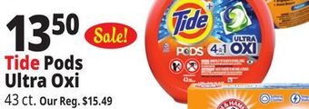 Ocean State Job Lot Tide pods ultra oxi offer