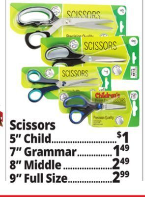 Ocean State Job Lot Scissors offer