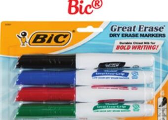 Ocean State Job Lot 4 ct. dry erase offer