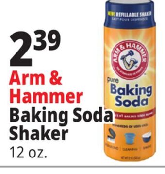 Ocean State Job Lot Arm & hammer baking soda shaker offer