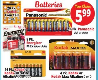 Ocean State Job Lot Batteries offer