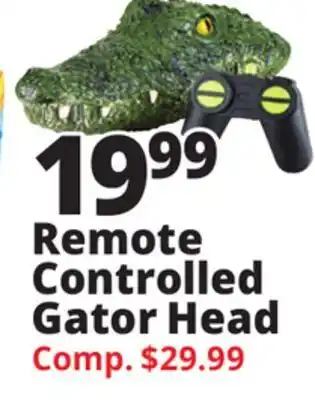 Ocean State Job Lot Remote controlled gator head offer