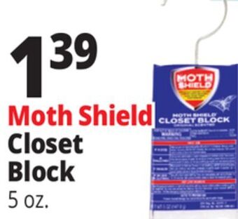 Ocean State Job Lot Moth shield closet block offer