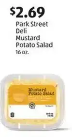 Aldi Park Street Deli Mustard Potato Salad 16 oz. offer