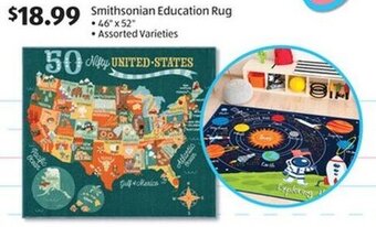 Aldi Smithsonian Education Rug offer