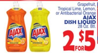 Bravo Supermarkets Ajax dish liquid offer